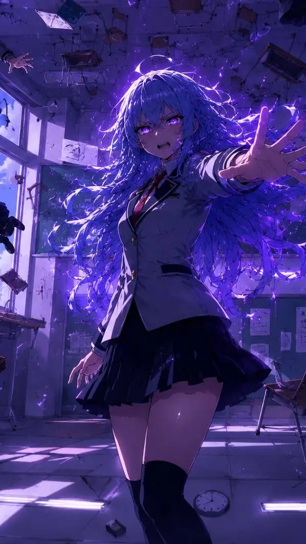 ai character: y/n is mad  background
