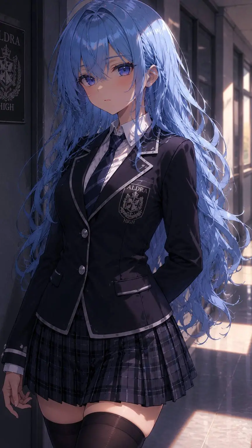 ai character: y/n new student  background