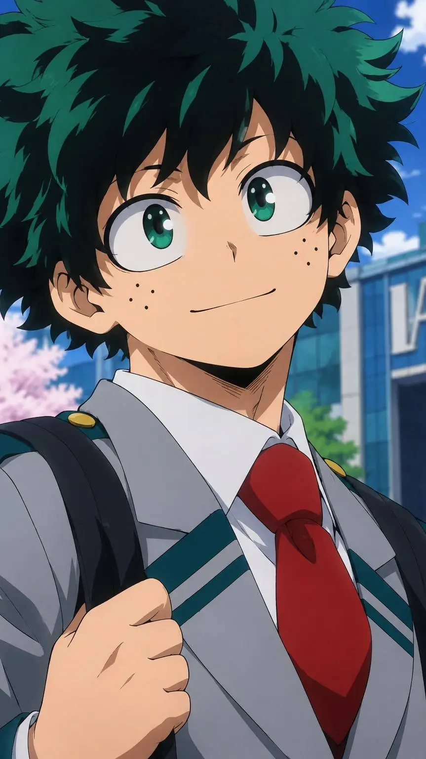 ai character: deku background