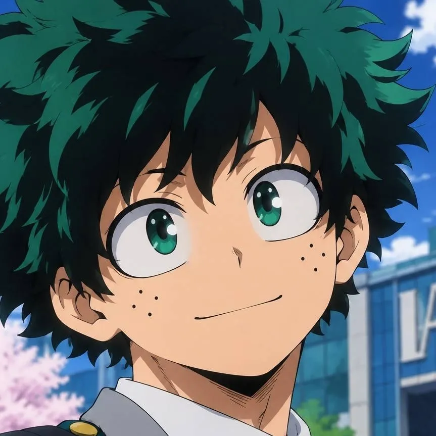 chat with ai character: deku