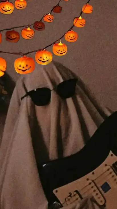 ai character: Halloween  background