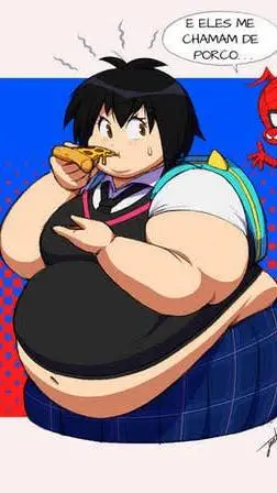 ai character: Fat Peni Parker background
