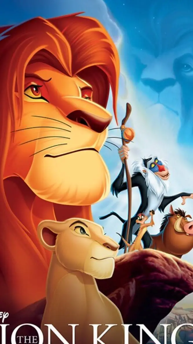 ai character: The Lion King 👑 background