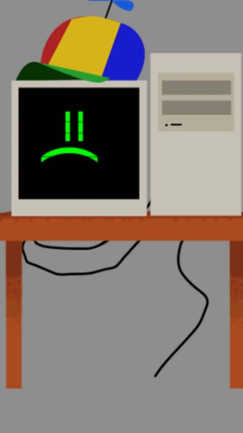 ai character: Mr fun computer background