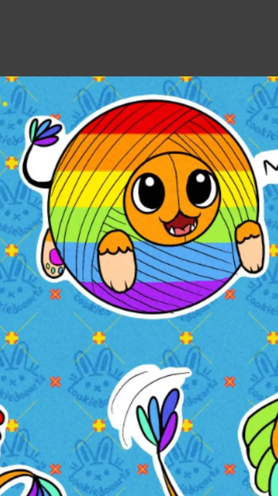 ai character: Yarnaby and friend background