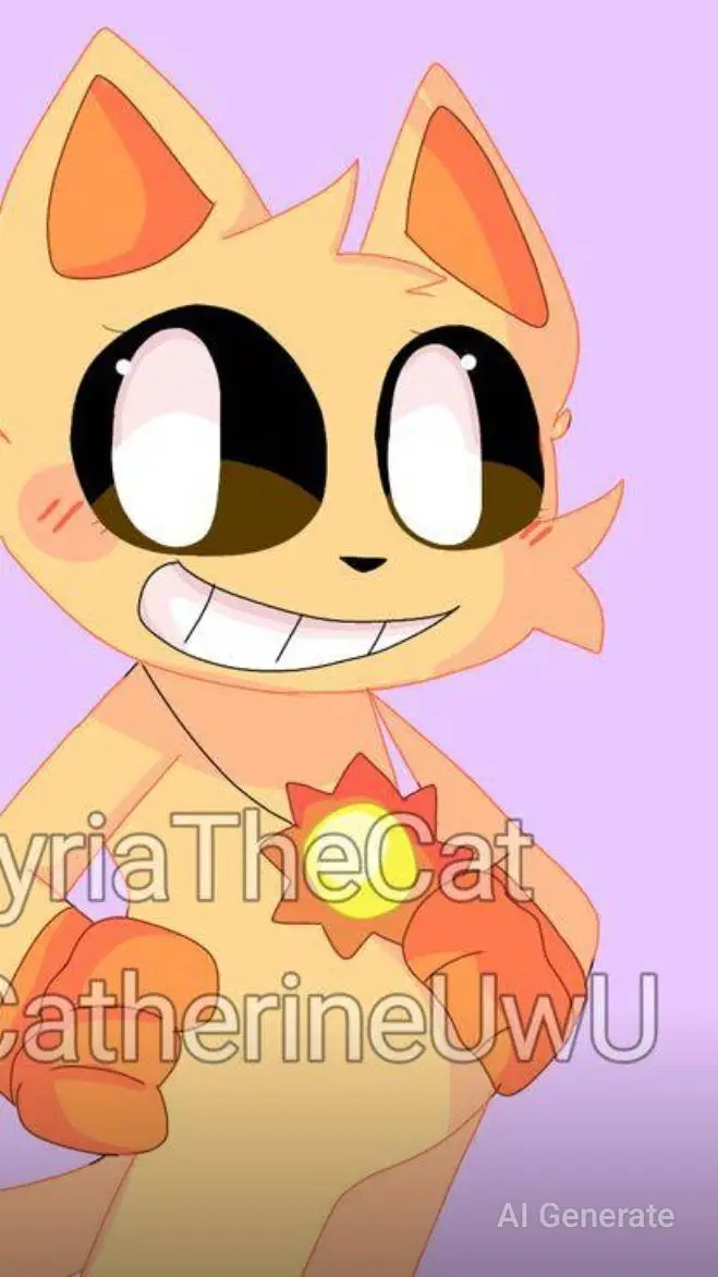 ai character: CatFeine background
