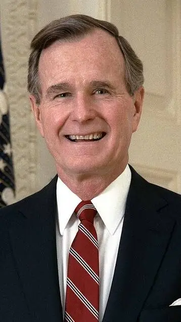 ai character: George HW Bush  background