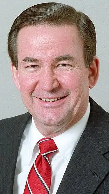 ai character: pat Buchanan  background
