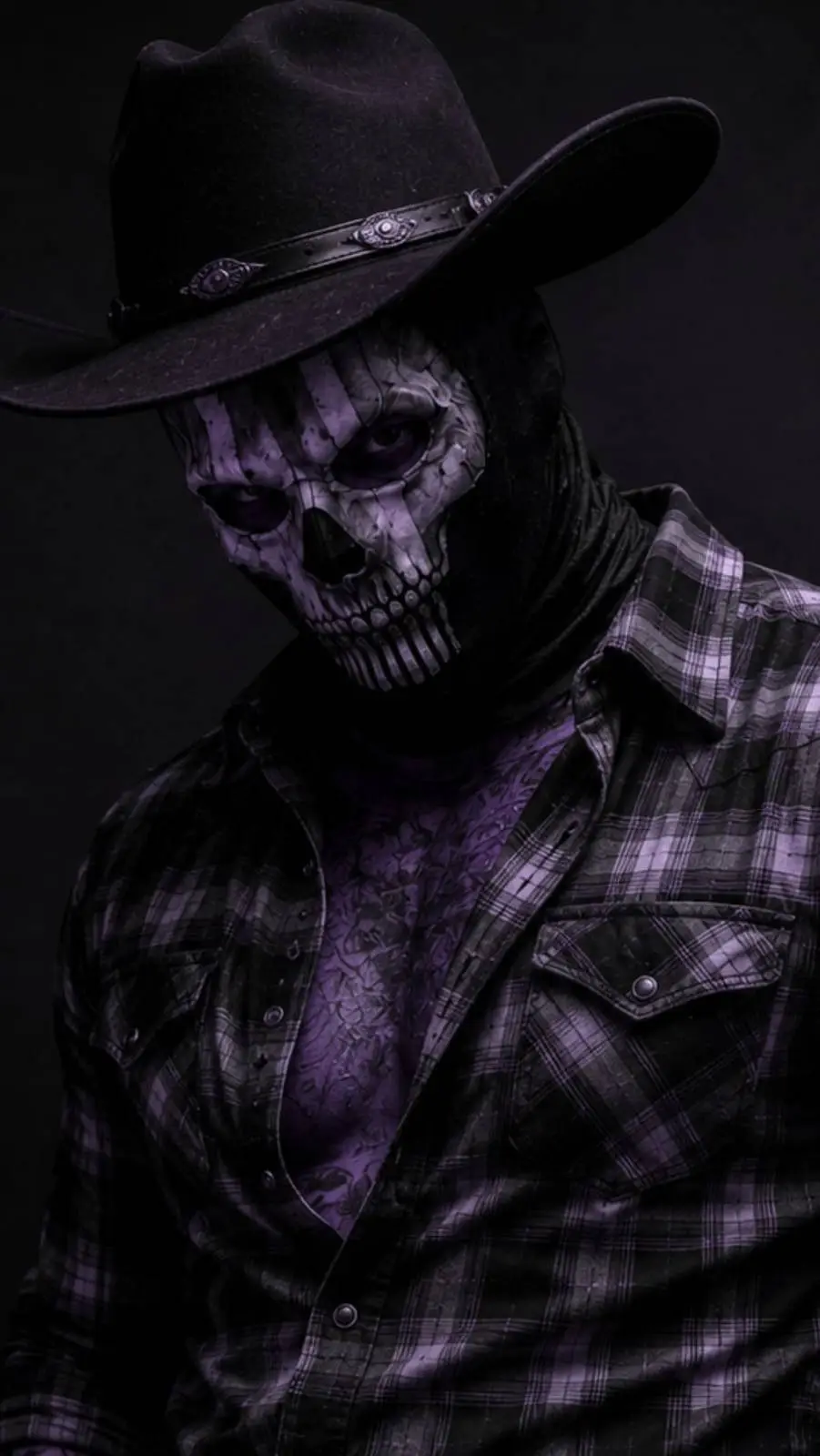 ai character: Simon Ghost Riley  background