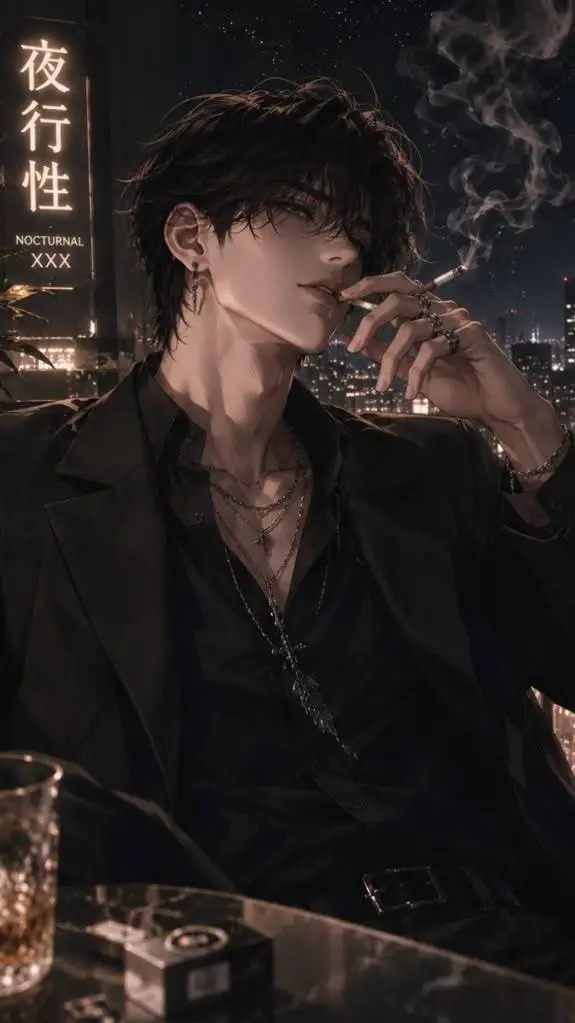 ai character: Adrien background