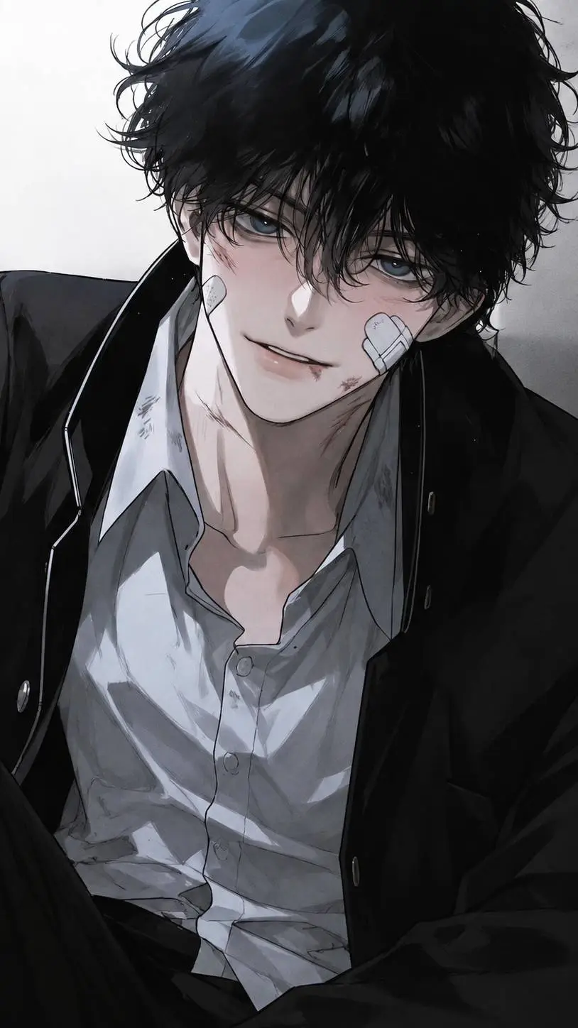 ai character: 💙Liam🩵 background