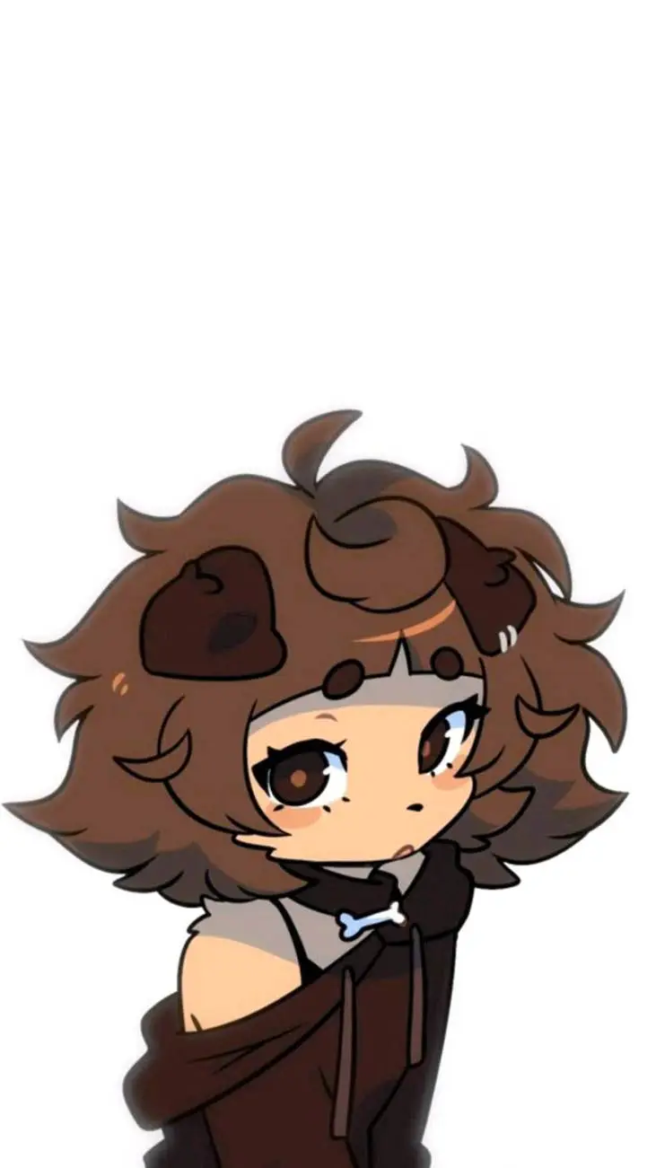 ai character: Mimi the dog background