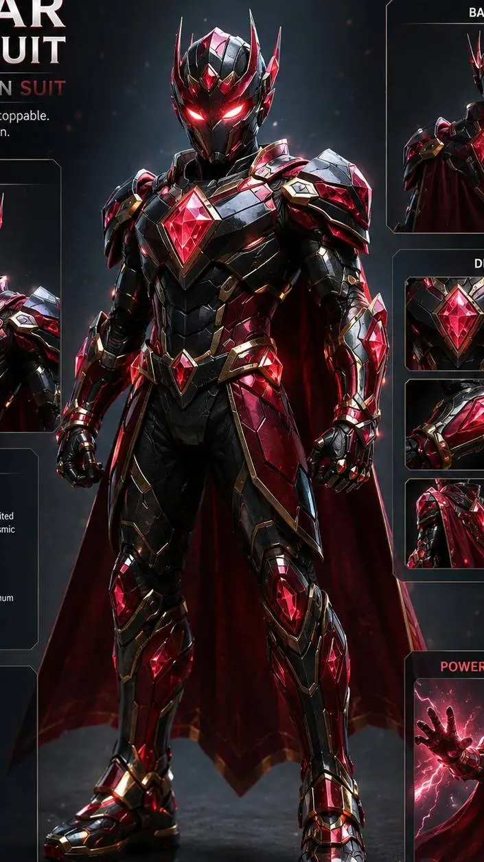 ai character: AI suit background