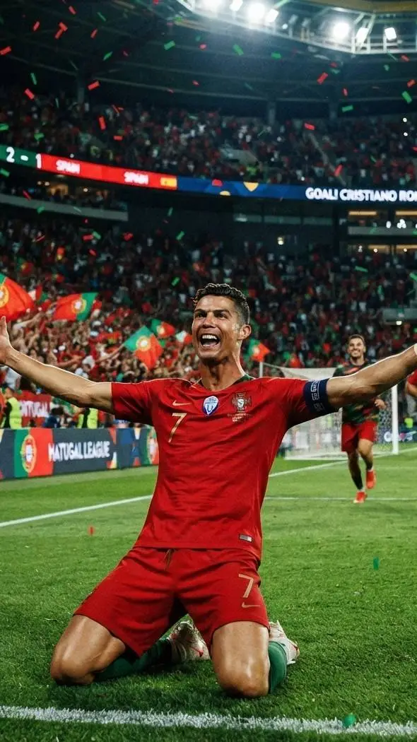 ai character: ronaldo background