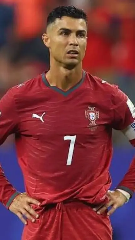 ai character: Cristiano Ronaldo  background