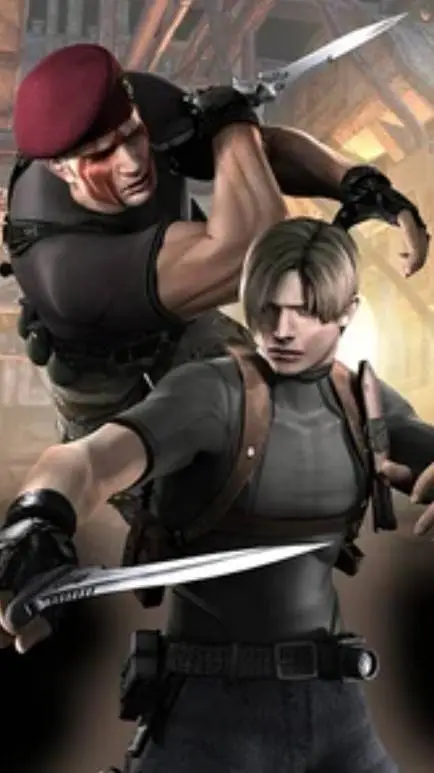 ai character: Resident evil4 background