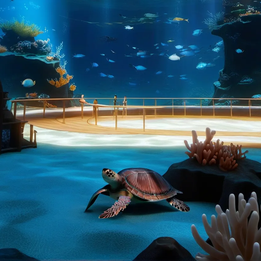 chat with ai character: Shark Aquarium 