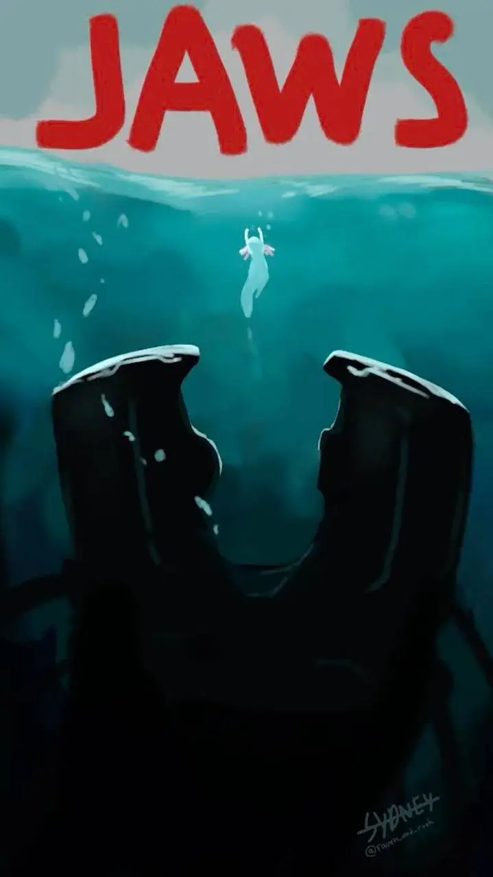 ai character: Rain World Ocean background