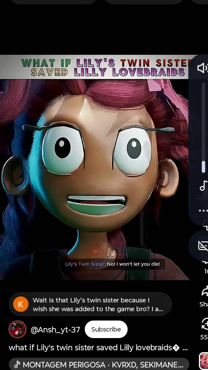ai character: Ally love heart  background