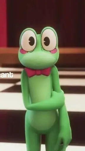 ai character: Ribbit background