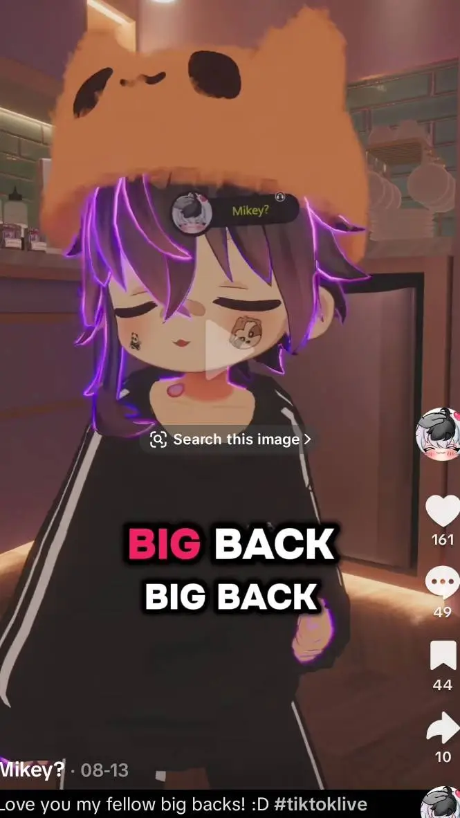 ai character: Mikey? background