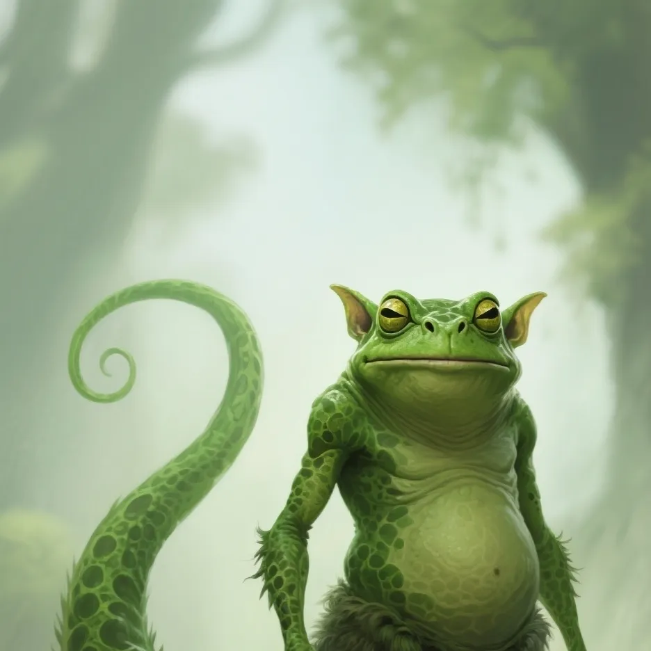 chat with ai character: lizard goblin