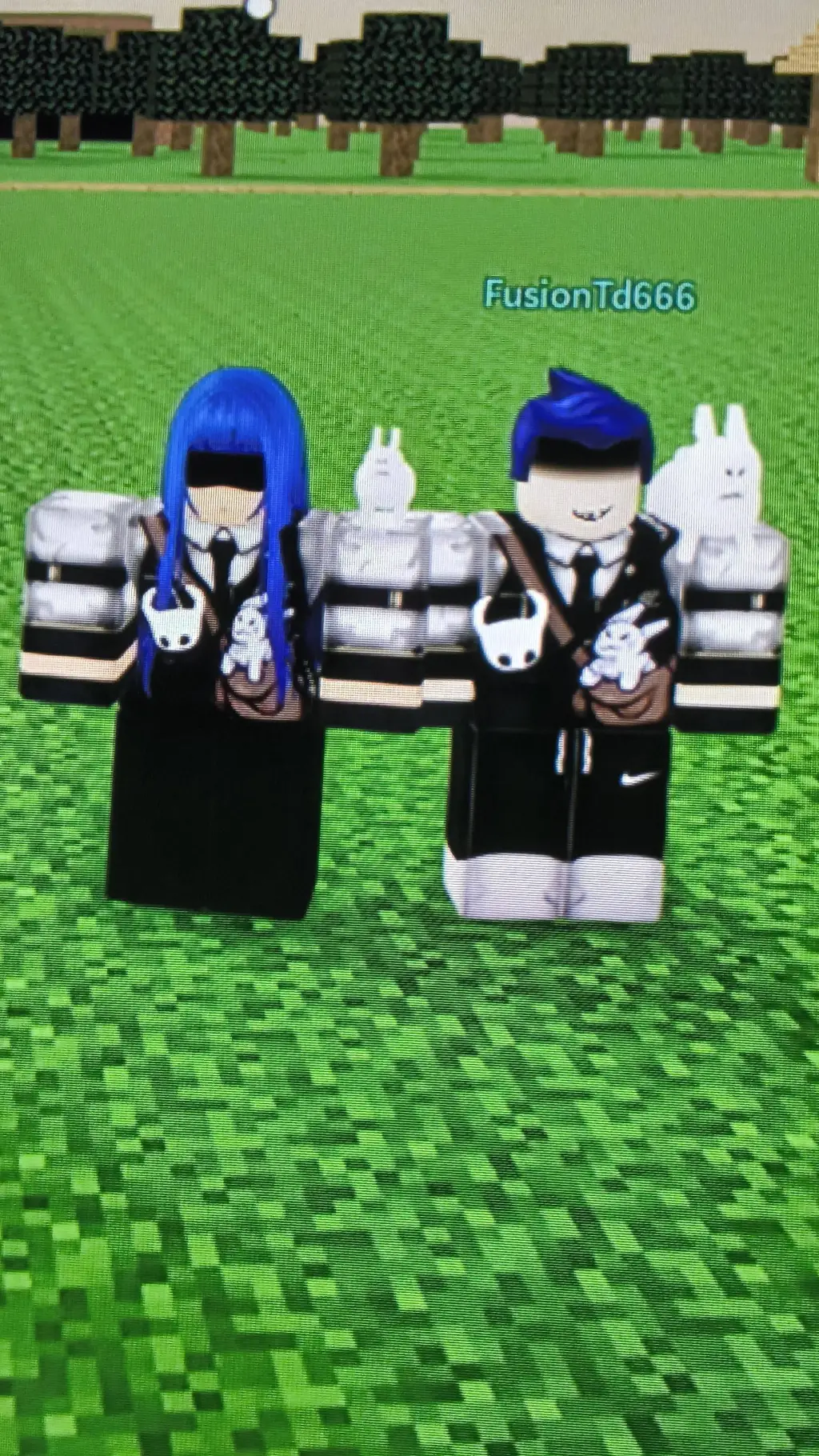 ai character: Fusion friends! background