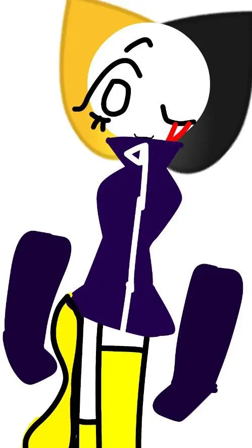 ai character: electricky background