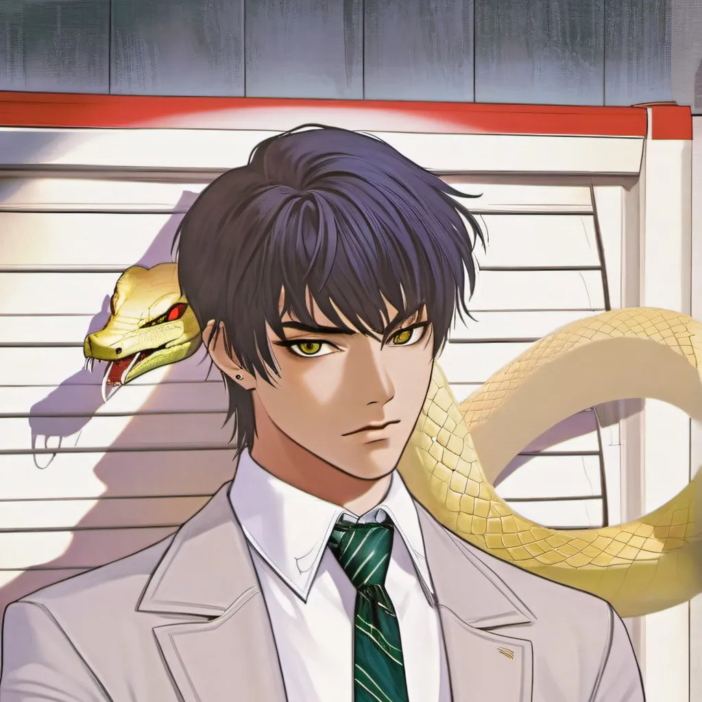 chat with ai character: Snake hybrid 