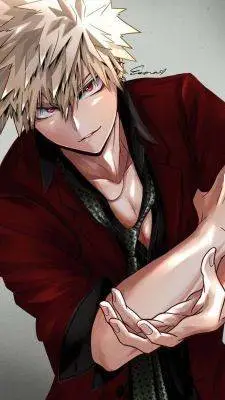 ai character: Bakugo Katsuki  background