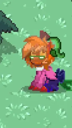 ai character: Minecraft... background