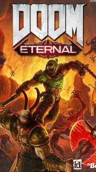 ai character: ДУМ/DOOM background