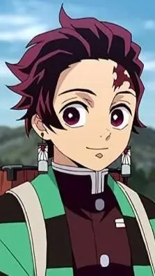 ai character: tanjiro  background