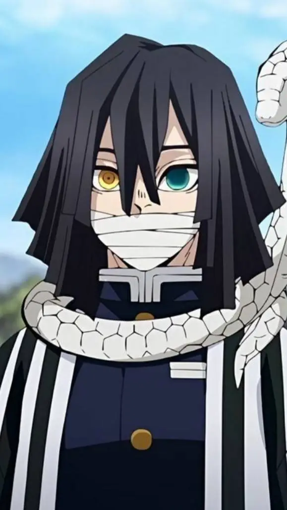 ai character: demon Slayer boy background
