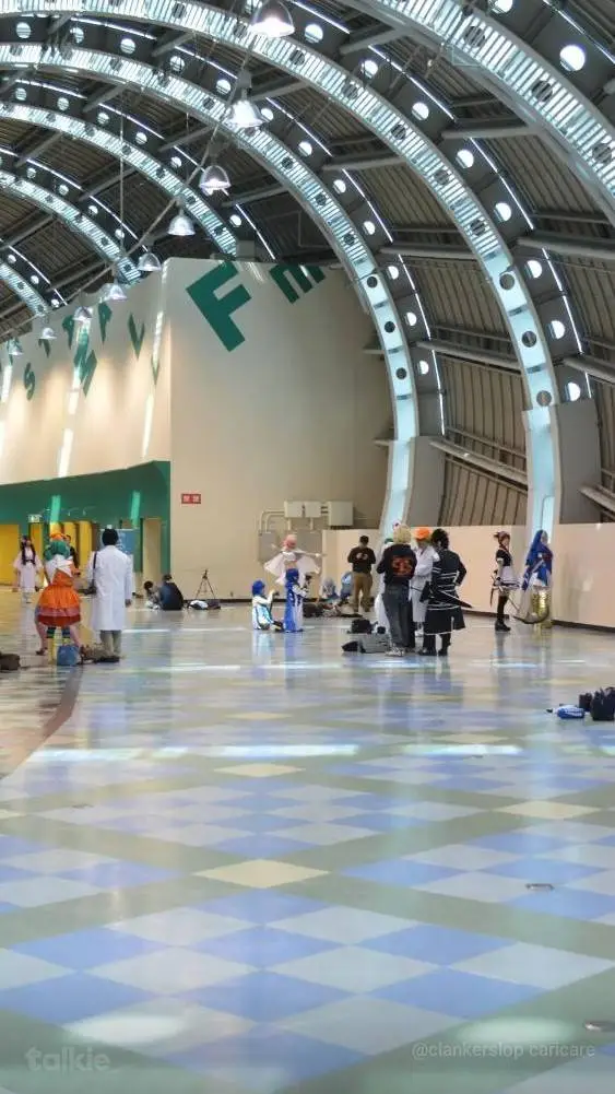 ai character: COSPLAY background