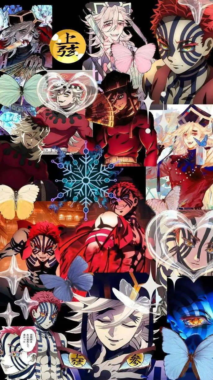 ai character: AKAZA E DOMA background