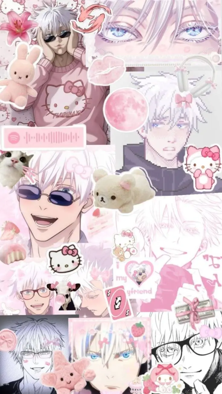 ai character: DEMON SLAYER X JJK background