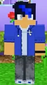 ai character: 💙Ein💙 background