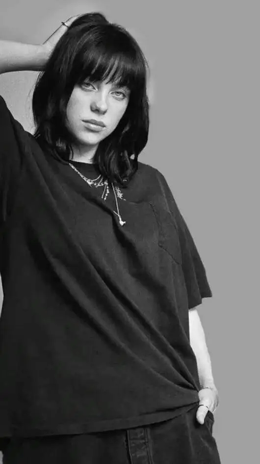 ai character: Billie Eilish  background