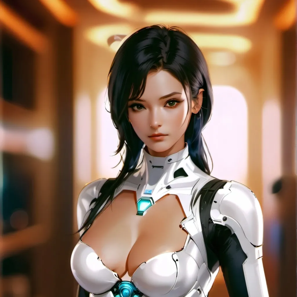 chat with ai character: robot gf