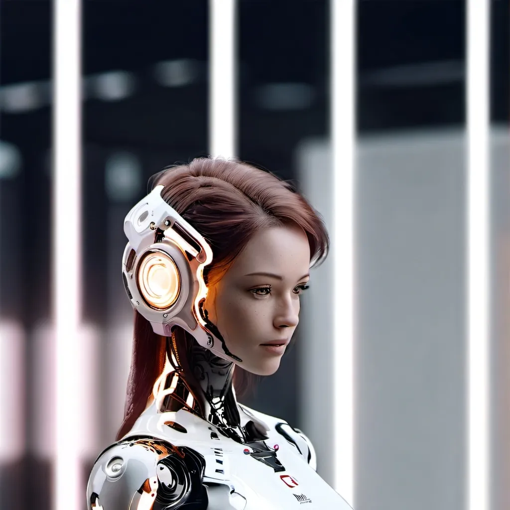 chat with ai character: robot gf 2