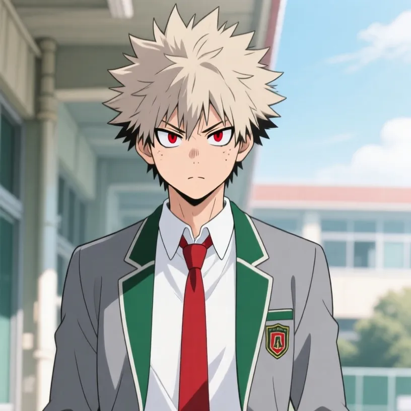 chat with ai character: Bakugo Lockdown