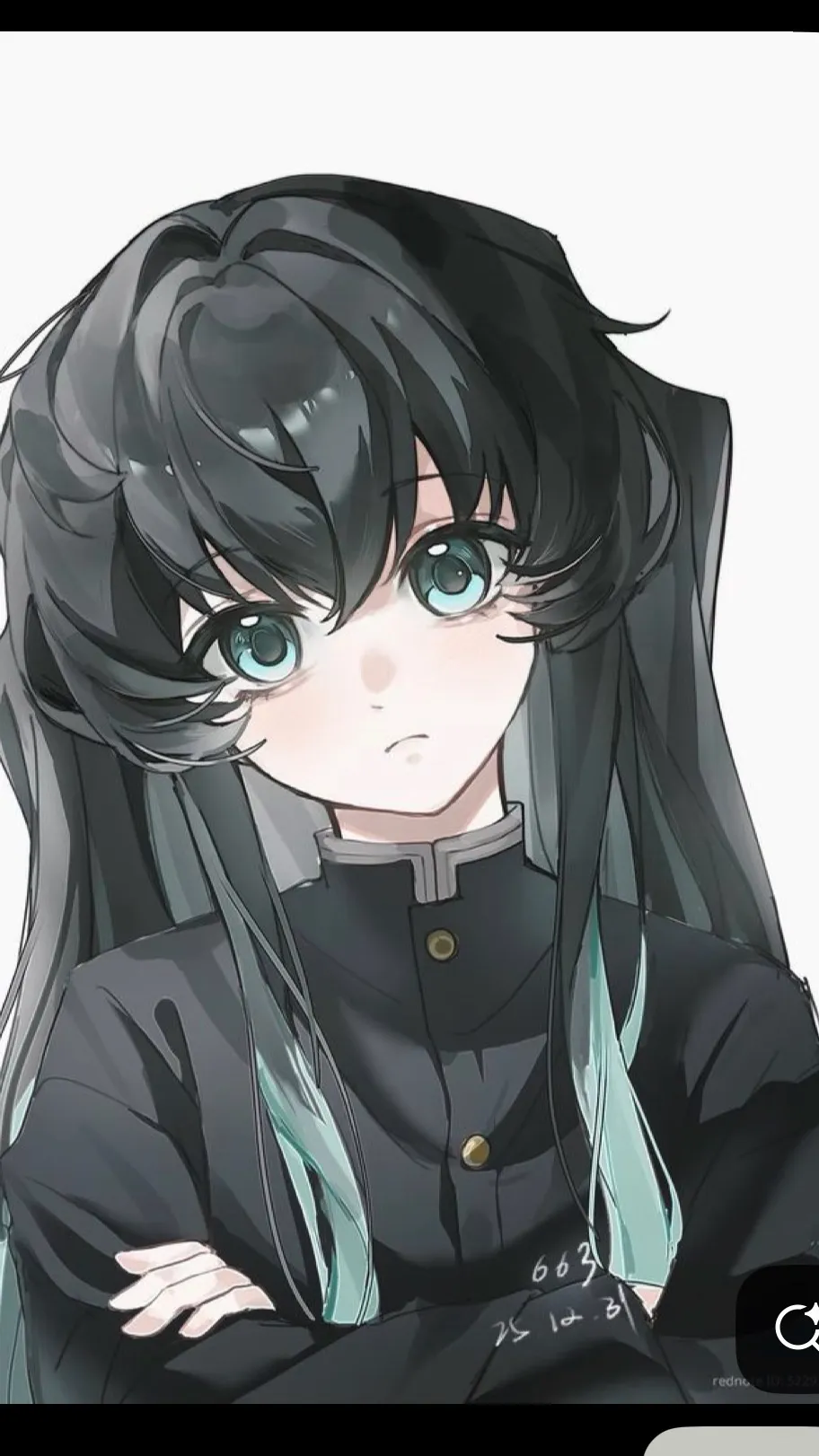 ai character: Muichiro  background