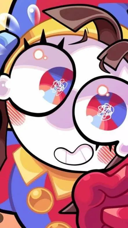 ai character: funny gummy  background