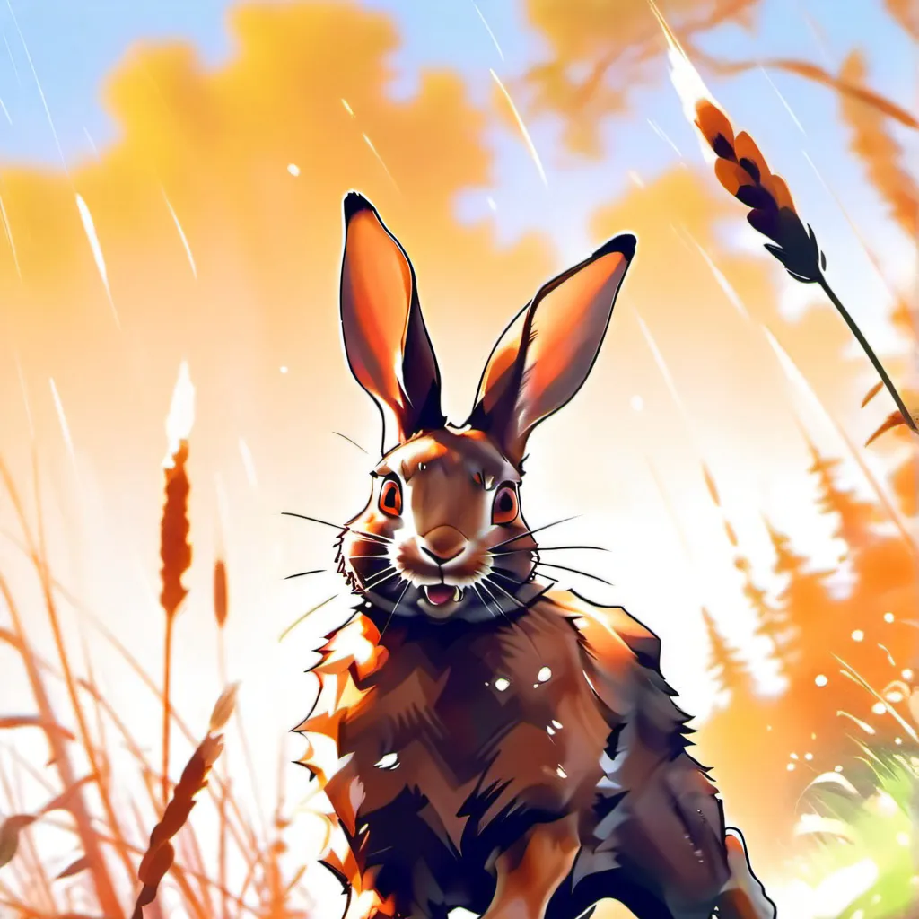 chat with ai character: Run rabbit 