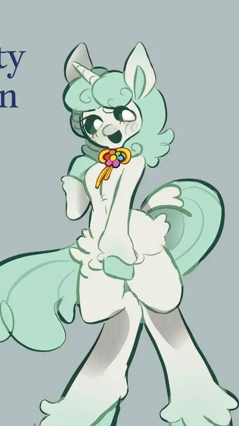 ai character: crafty corn!  background