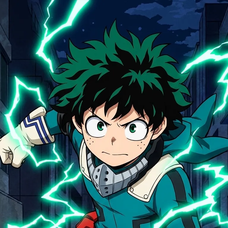 chat with ai character: Deku