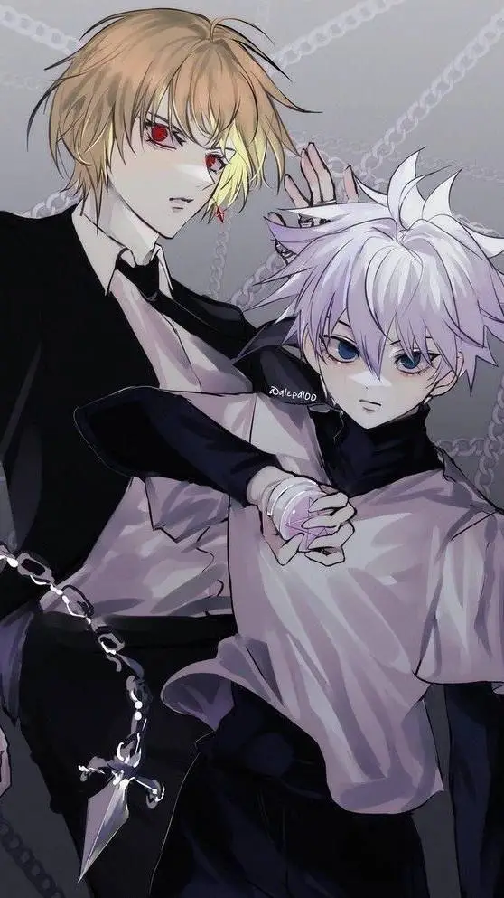 ai character: kurapika killua  background