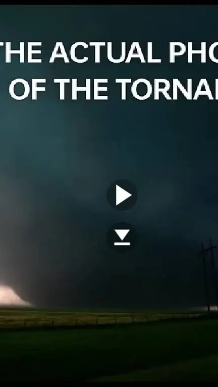 ai character: El Reno Tornado background