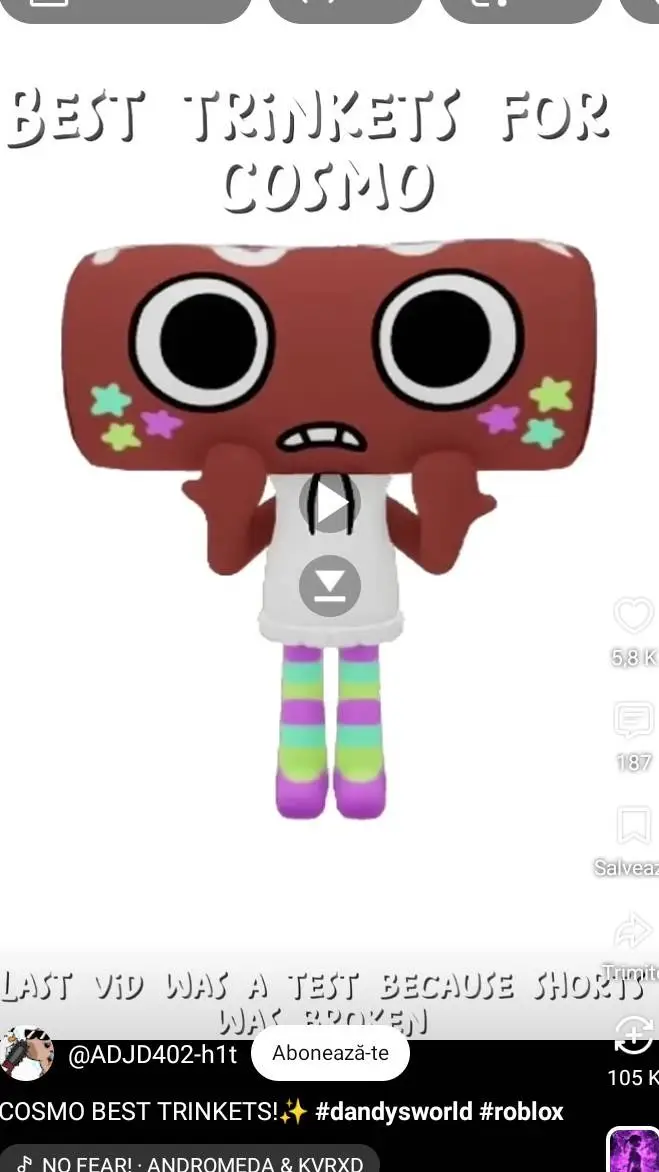 ai character: Cosmo background